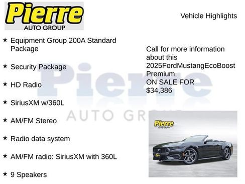 Used 2025 Ford Mustang Premium RWD image 7