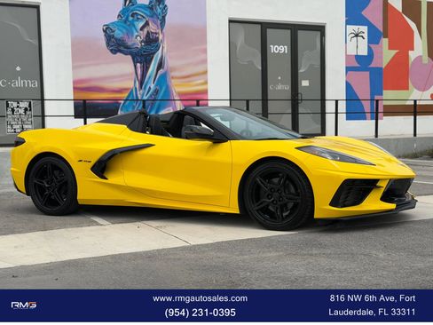 Used 2022 Chevrolet Corvette Stingray Preferred Conv w/ Battery Protection Package RWD image 12