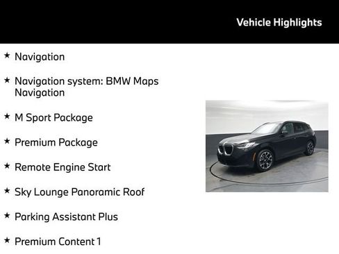 Used 2025 BMW X3 xDrive30i w/ Premium Package image 5