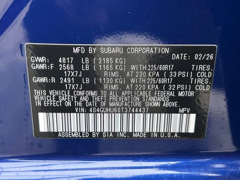 New 2026 Subaru Crosstrek 2.5i Wilderness AWD/4WD image 33