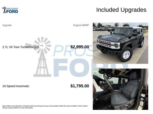 New 2026 Ford Bronco Heritage Edition AWD/4WD image 38