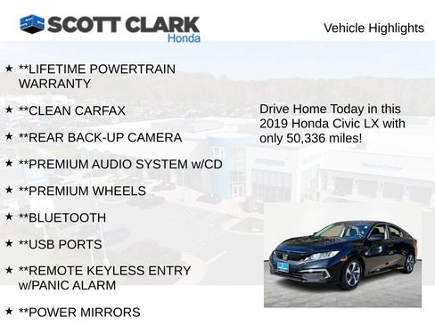 Used 2019 Honda Civic LX image 11