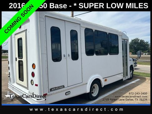 Used 2016 Ford E-350 and Econoline 350 Super Duty w/ Shuttle Bus Prep Package RWD image 2