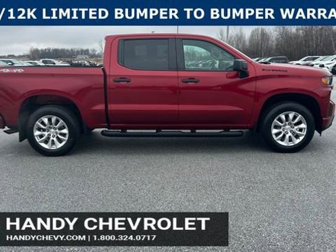 Certified 2022 Chevrolet Silverado 1500 Custom w/ LPO, Dark Essentials Package image 2