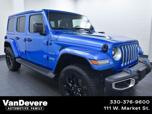 Used 2023 Jeep Wrangler Unlimited Sahara w/ Cold Weather Group image 1