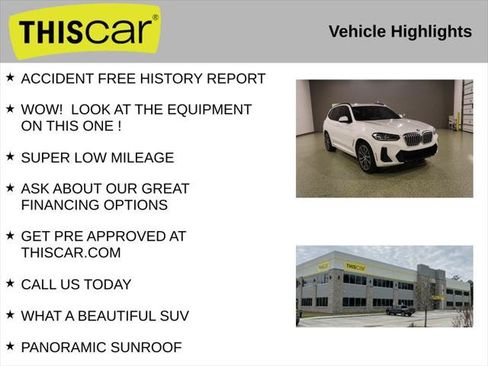 Used 2022 BMW X3 sDrive30i w/ M Sport Package 2 RWD image 10