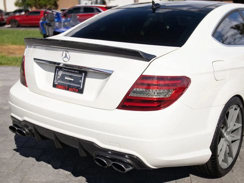 Used 2012 Mercedes-Benz C 63 AMG Coupe w/ Comand Single Disc Pkg image 14
