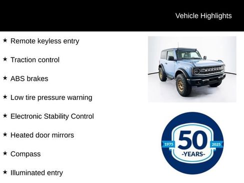 Used 2023 Ford Bronco Black Diamond AWD/4WD image 7