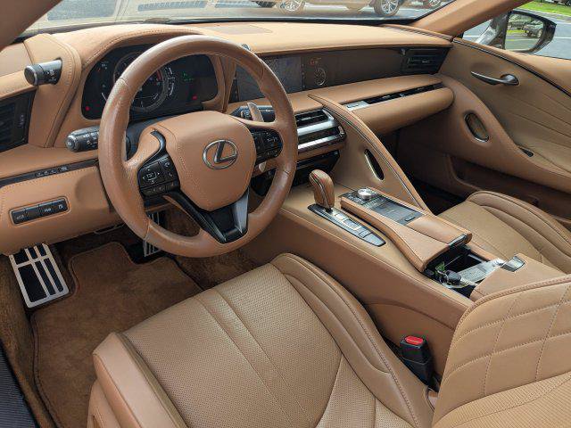 Certified 2021 Lexus LC 500 Convertible w/ Touring Package RWD image 12