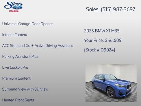 Used 2025 BMW X1 M35i AWD/4WD image 28