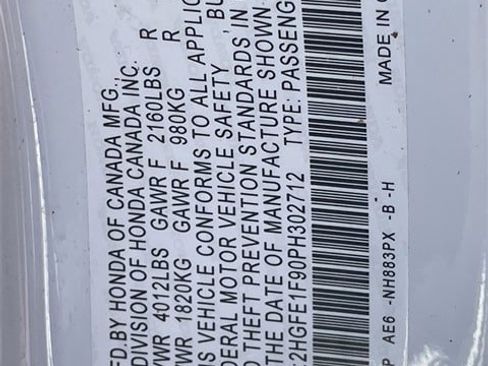 Certified 2023 Honda Civic Touring image 31