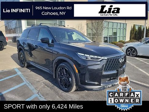 Certified 2026 INFINITI QX60 Sport w/ Dark Cargo Package image 1