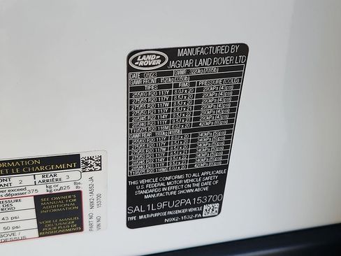 Used 2023 Land Rover Range Rover Sport SE Dynamic image 26