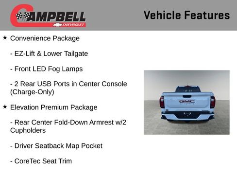 Used 2025 GMC Canyon Elevation w/ Convenience Package image 16