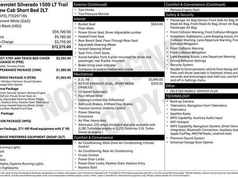 New 2026 Chevrolet Silverado 1500 LT Trail Boss AWD/4WD image 6