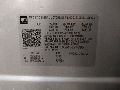 Used 2021 Chevrolet Equinox LS w/ LS Convenience Package FWD image 33