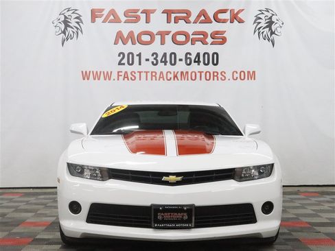 Used 2014 Chevrolet Camaro LT w/ Orange Rally Stripe Package RWD image 2