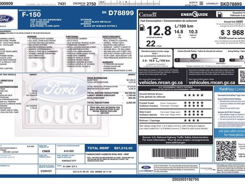 Used 2025 Ford F150 Lariat AWD/4WD image 2