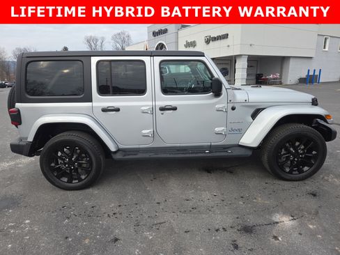Certified 2023 Jeep Wrangler Unlimited Sahara w/ Cold Weather Group AWD/4WD image 1