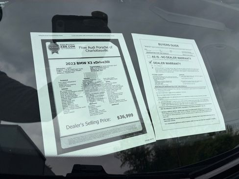 Used 2023 BMW X3 xDrive30i w/ Convenience Package image 33