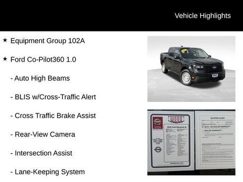 Used 2025 Ford Maverick XL w/ Equipment Group 102A image 6