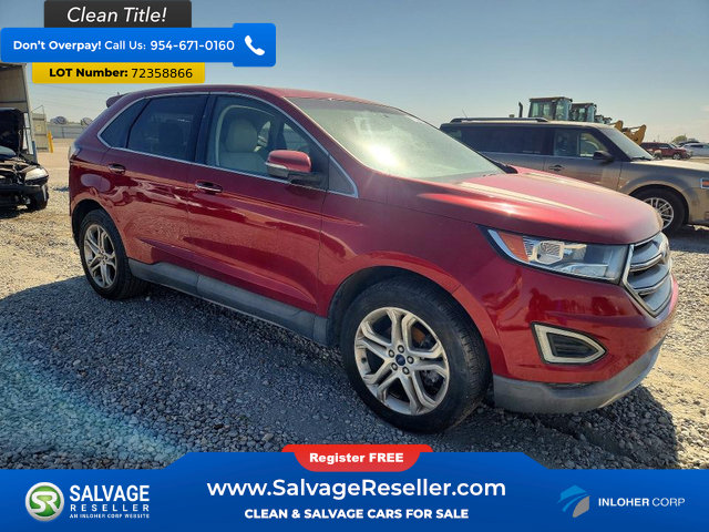 Used 2017 Ford Edge Titanium w/ Technology Package FWD image 5
