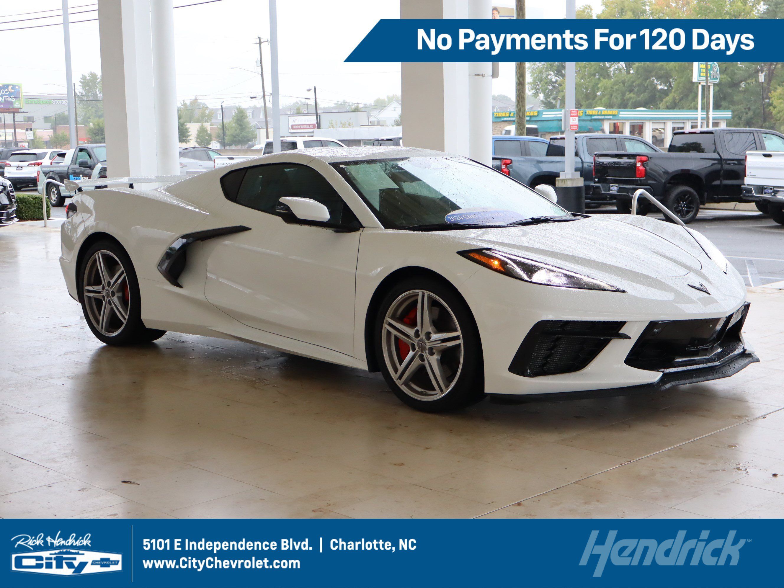 Used 2026 Chevrolet Corvette Stingray Preferred Cpe w/ Z51 Performance Package RWD image 1