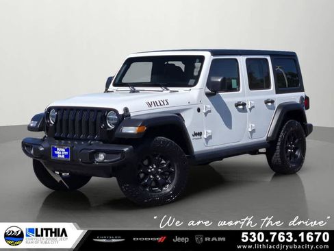 Used 2021 Jeep Wrangler Unlimited Sport AWD/4WD image 1