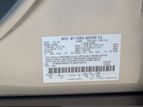 Used 2020 Ford Explorer 4WD image 32