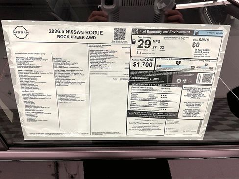 New 2026 Nissan Rogue SV w/ Rock Creek Premium Package AWD/4WD image 74