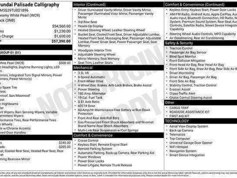 New 2026 Hyundai Palisade Calligraphy image 28