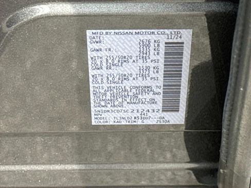 Used 2025 Nissan Pathfinder SL w/ SL Premium Package AWD/4WD image 30