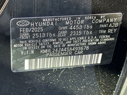New 2025 Hyundai Sonata SE image 35