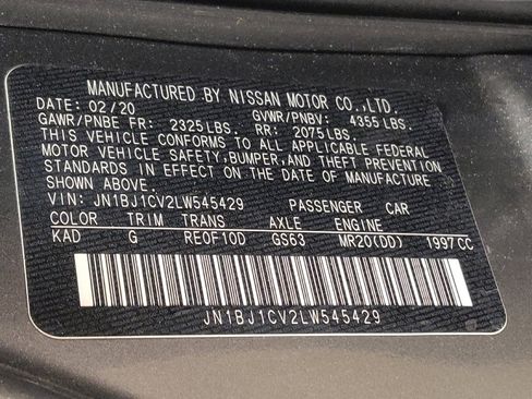 Used 2020 Nissan Rogue Sport S image 33