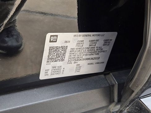 Certified 2024 Cadillac Escalade ESV V w/ LPO, ONYX Package image 34