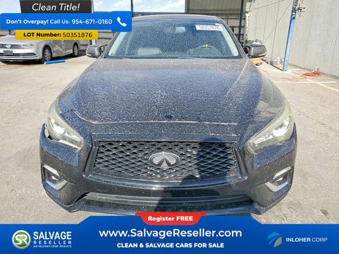 Used 2018 INFINITI Q50 Luxe w/ Cargo Package (L95) RWD image 7