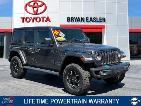 Used 2021 Jeep Wrangler Unlimited Rubicon 4xe w/ Steel Bumper Group image 1