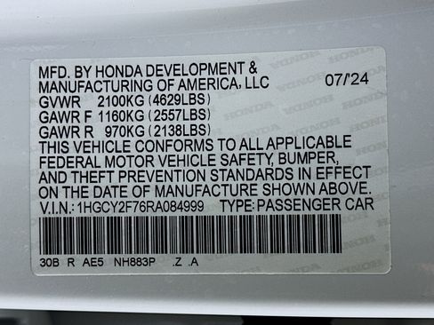 Used 2024 Honda Accord Sport image 12