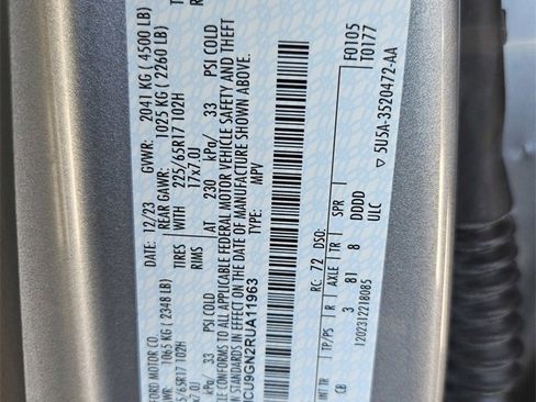 Used 2024 Ford Escape Active image 44