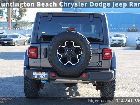 Used 2021 Jeep Wrangler Unlimited Rubicon 4xe image 4