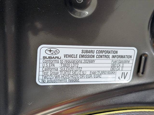New 2026 Subaru Crosstrek 2.5i Limited w/ Crosstrek Mirror Package AWD/4WD image 18