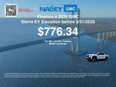 New 2026 GMC Sierra EV Elevation image 7