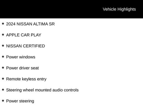 Certified 2024 Nissan Altima 2.5 SR FWD image 6