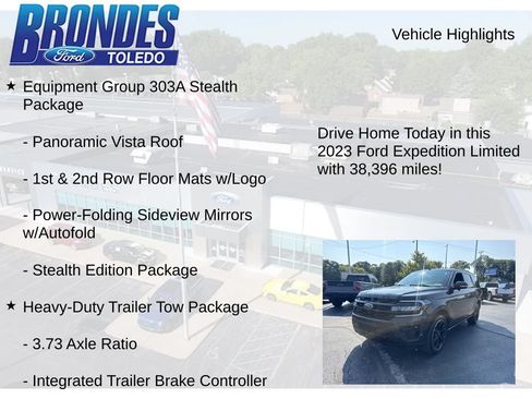 Used 2023 Ford Expedition Limited AWD/4WD image 5