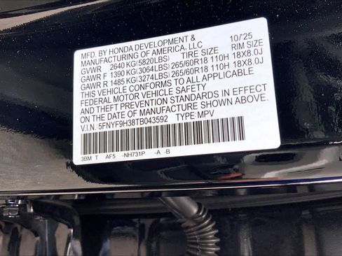 Certified 2026 Honda Passport RTL image 32