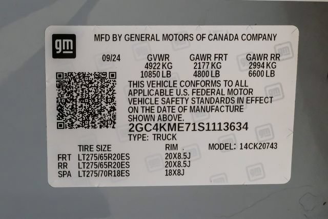 Used 2025 Chevrolet Silverado 2500 Custom w/ Custom Value Package AWD/4WD image 66