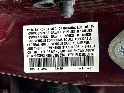 Used 2015 Honda Civic EX image 31