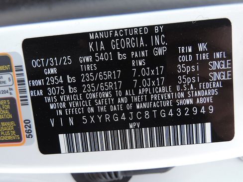 New 2026 Kia Sorento LX FWD image 14
