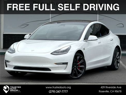 Used 2020 Tesla Model 3 Performance AWD/4WD image 1