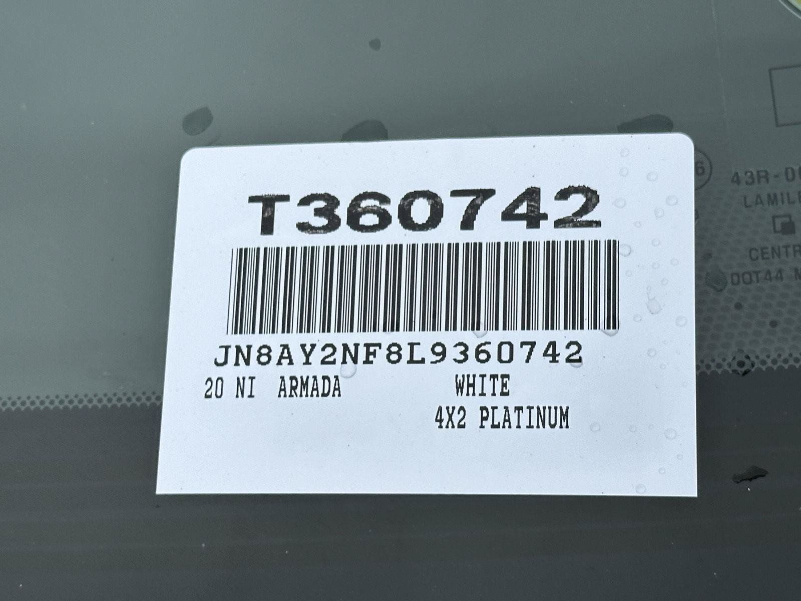 Used 2020 Nissan Armada Platinum w/ Captain's Chairs Package RWD image 14